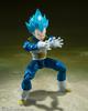 TAMASHII NATIONS S.H.Figuarts Dragon Ball Super Super Saiyan God Super Saiyan Vegeta - Unwavering Saiyan Pride - Approximately 135mm PVC & A