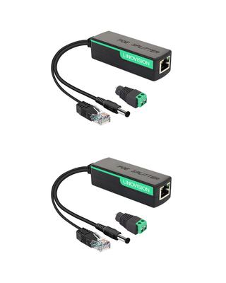 LINOVISION POE DC12V 2A Power over Ethernet POE to DC Powered для VoIP телефонов безопасности, разветвитель, выход, разветвитель 10/100 Мбит/с, камеры IEEE802.3af/at,