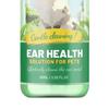 60 мл очиститель для ушей домашних животных, не раздражающий, для кошек и собак, очищающая жидкость, нежная для ушей