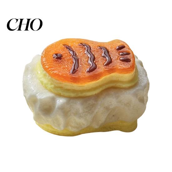 Squeeze Toy Taiyaki Stress Relief Fidget Ultra-Realistic Soft Ball Dessert Food Sticky Toys for Kids Adults Portable Reliever