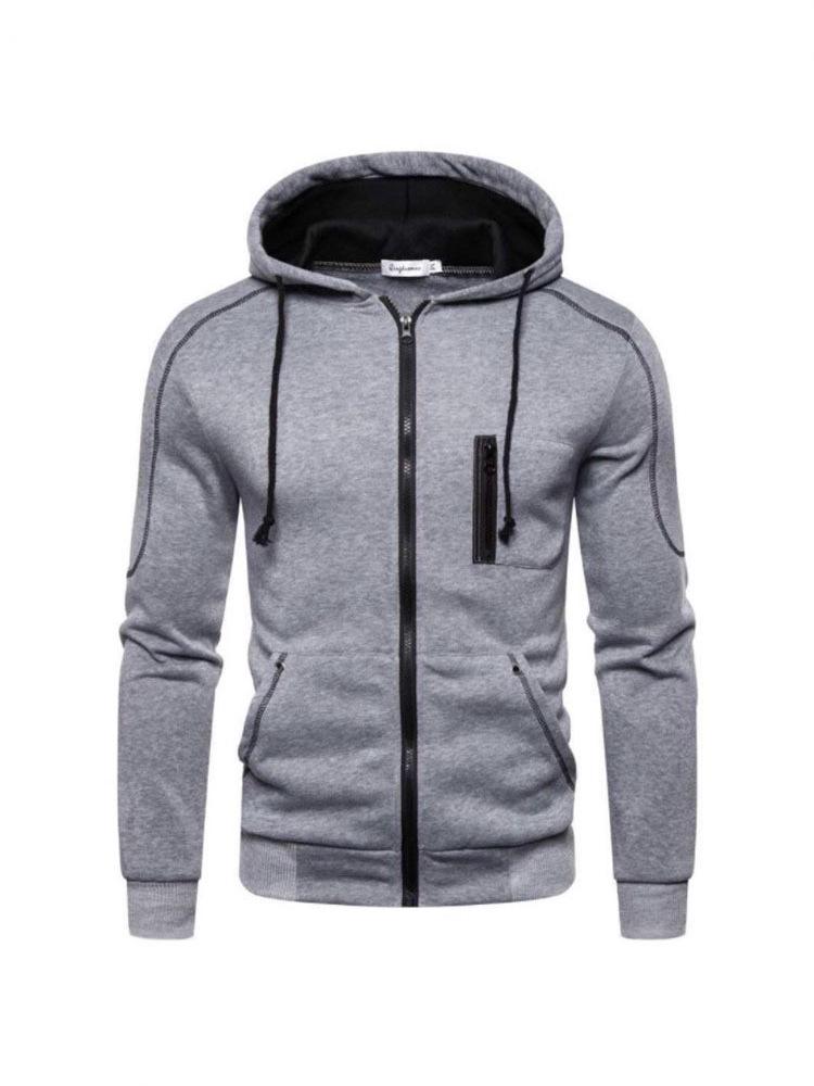 2024 Men's Autumn/Winter Casual Sport Cardigan Hoodie
