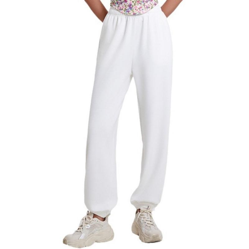 Женские повседневные свободные тонкие спортивные штаны с высокой талией для лета