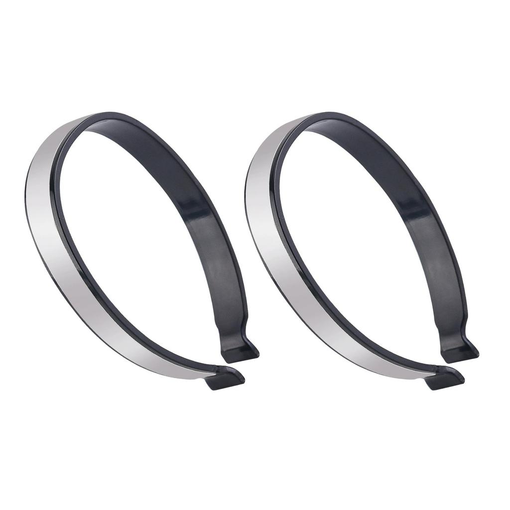 Светоотражающие зажимы для брюк – Пара зажимов для горных велосипедов со светоотражающими наклейками, Аксессуары для безопасности при езде на велосипеде