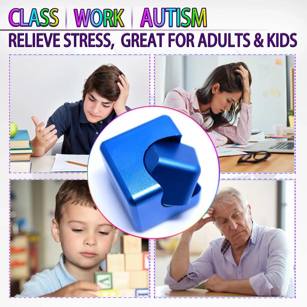 Металлический куб вращающийся гироскоп для кончиков пальцев непоседа антистресс игрушки взрослый офис дом путешествия портативные спиннеры рождественские подарки