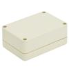 LeMotech Водонепроницаемая пылезащитная IP65 Пластиковая ABS Распределительная коробка Универсальный корпус для электрических проектов Светло-серый 3,3 x 2,3 x 1,3 дюйма (83 x 58 x 33 мм)