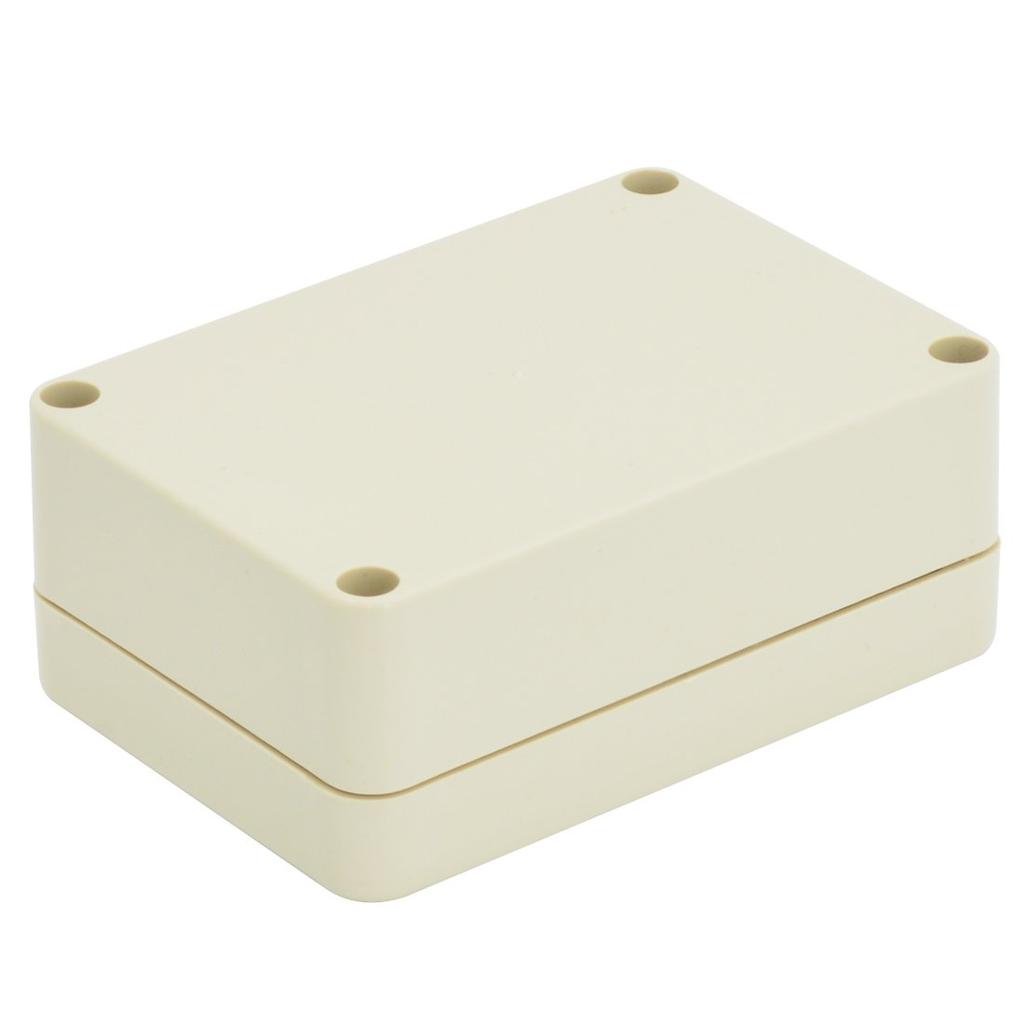LeMotech Водонепроницаемая пылезащитная IP65 Пластиковая ABS Распределительная коробка Универсальный корпус для электрических проектов Светло-серый 3,3 x 2,3 x 1,3 дюйма (83 x 58 x 33 мм)
