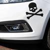 1 шт. НОВЫЙ Свежий 3D Череп Скелет Металлические Скрещенные кости Автомобильная наклейка Наклейка с черепом Автомобильная эмблема Стайлинг Наклейки Аксессуары