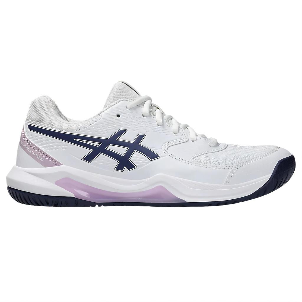 Asics Gel-Dedicate 8 Белый Индиго Туман (Женский) Женские кроссовки 1042A237-104