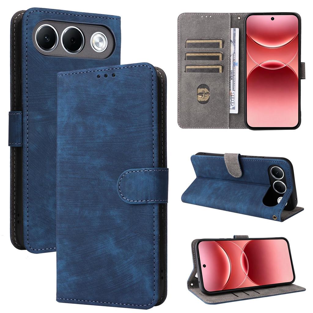 Flip Cover Compatible for OPPO A7 Pro PU Leather Full-Body Protection with [RFID Blocking]