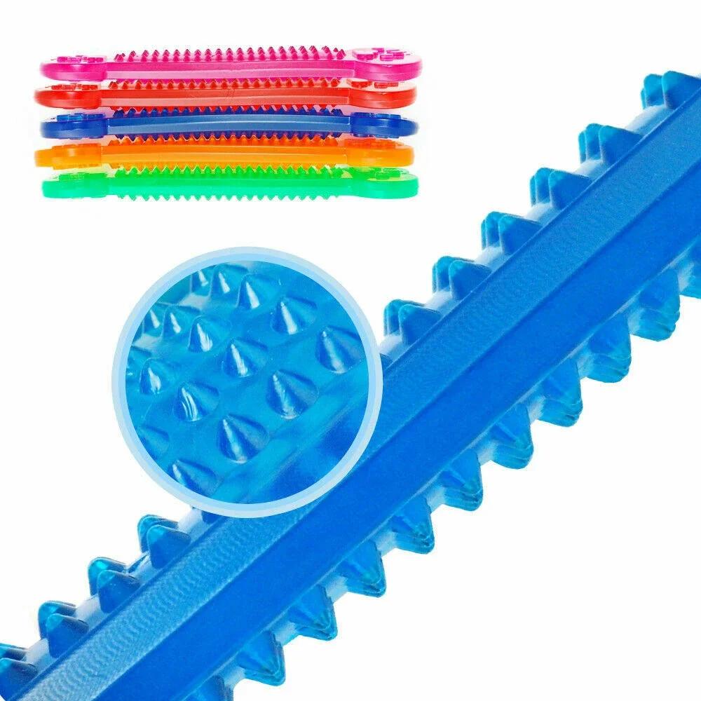 Горячая Распродажа Игрушки для жевания собак Резиновая косточка Игрушка Агрессивные жевательные игрушки для собак Зубная щетка для собак Уход за зубами для собак Аксессуары для домашних животных