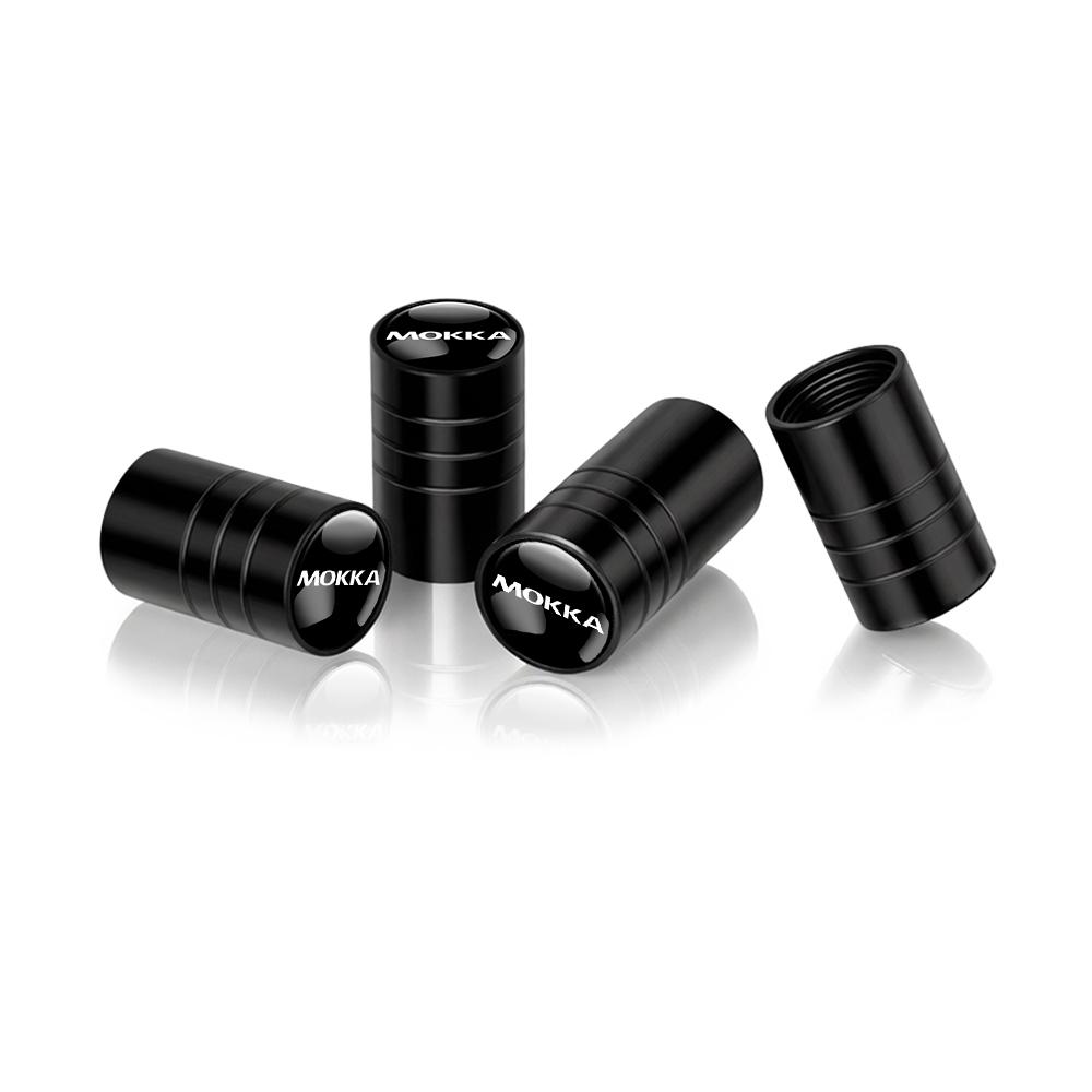 4Pcs Car Styling Metal Wheel Tire Valve Caps Tyre Stem Cover For Opel Astra Mokka Zafira Vectra OPC Insignia Vivaro Corsa Adam