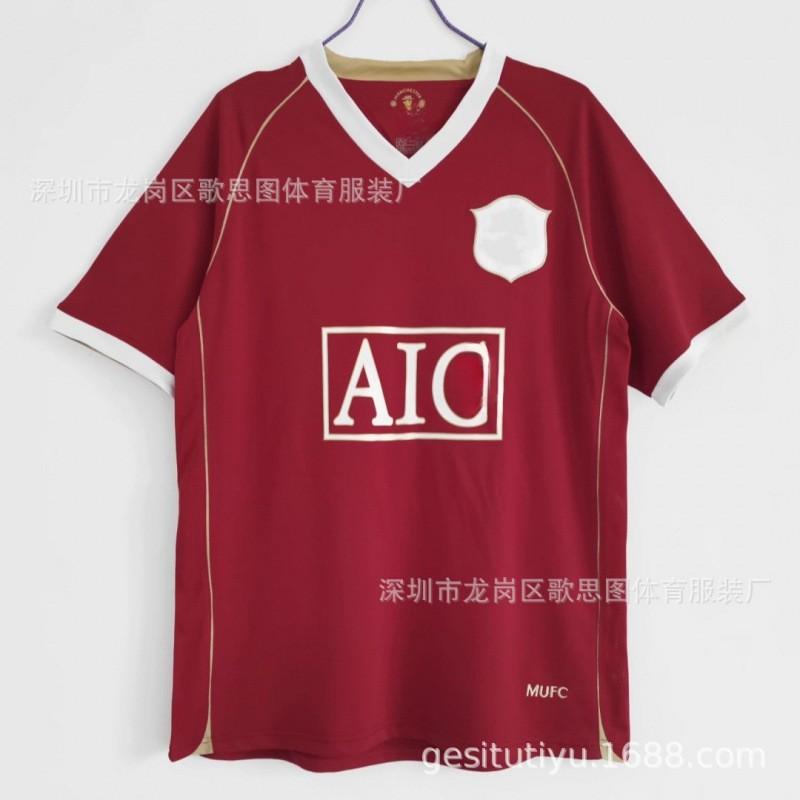Retro Football Jersey Men Premier League Team Home Away Fan Player Version Sports Training