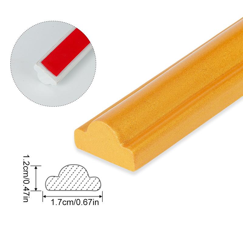 3 м противостолкновительная молдинговая полоса потолочный плинтус декоративная линия плинтус настенная отделка линии украшения дома ПВХ фон