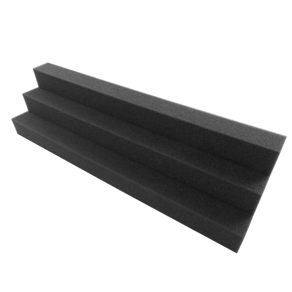 12 шт. 30 * 7,5 * 7,5 см Пенопанели Высокой плотности Звукоизоляционные Огнестойкие Клиновидные Пеноблоки для Домашней Студии Театра