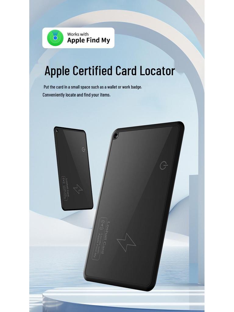 GPS Bluetooth Tracker: Anti-Lost Device for Wallets, Luggage, and Documents - AirTag Alternative.