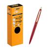 Ручка шариковая Bic Japan Bic Click Gold Красная CFCGRED05BLKJ, 0.5, на масляной основе, черная, гладкая, корпус, набор 12 штук,