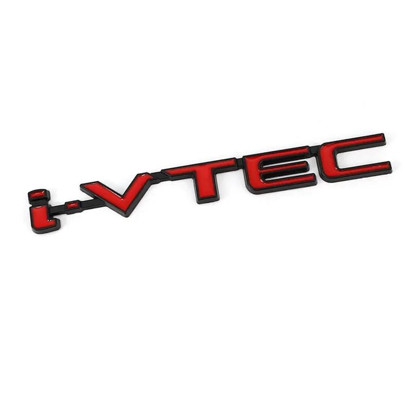 MPC4 Car Sticker VTEC Emblem Decal for Honda I VTEC Badge Fit Accord Odyssey CRV HRV Exterior Accessories Decoration