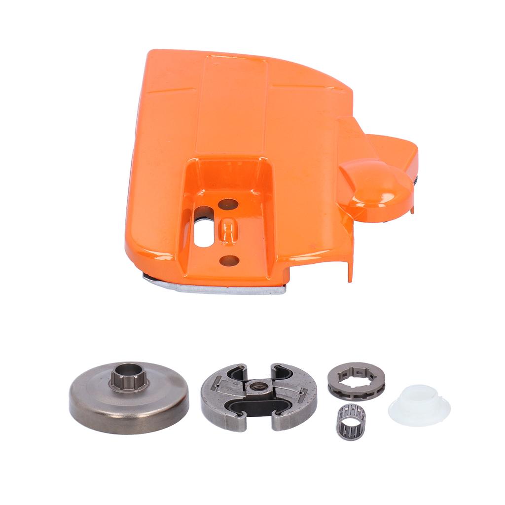 Комплект крышки сцепления звездочки цепи, подходит для бензопилы Husqvarna 353 351 350 346XP 345