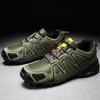 Men's High Quality Anti-Slip Wear Resistant Large Size Men's Outdoor Waterproof Hiking Shoes