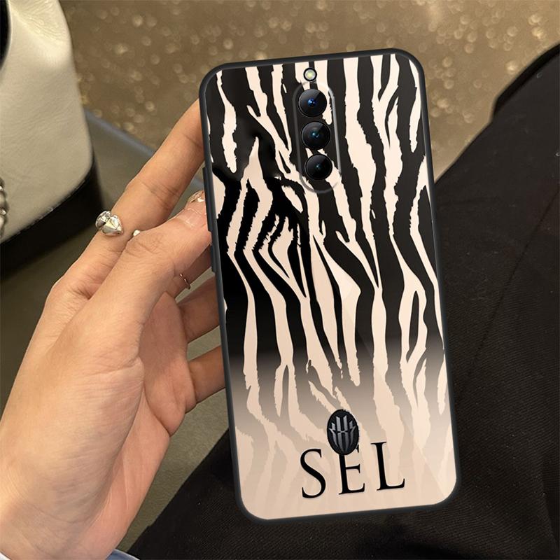 Персонализированный чехол для телефона с инициалами, скин тигра, леопарда для Nubia Red Magic 8 Pro Redmagic 5G 5S 6R 6S 7S 8S Pro Plus 6 7 Pro