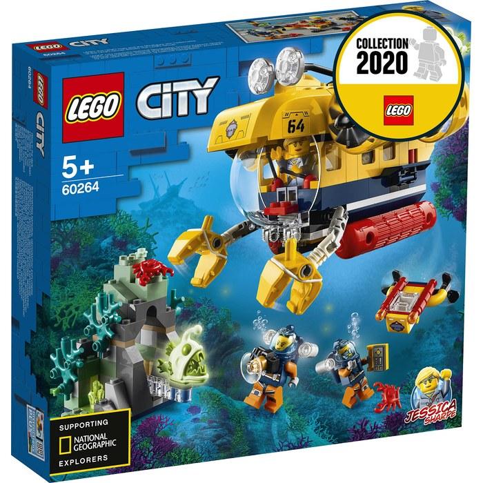 LEGO City Океанская экспедиция Глубоководная подводная лодка Приключение с погружением 60264, Разноцветный