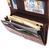 Необычный Женский кошелек из натуральной фактурной кожи CANPELLINI Wallet 21652 Коричневый
