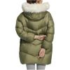 adidas Женская зеленая пуховая куртка Originals Trefoil Collection HS9515