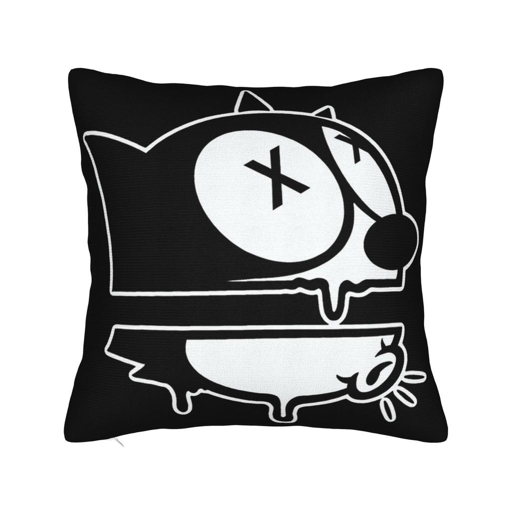 Felix The Cat Laughing Pillowcases Merchandise Soft Cushion Cover Decoration Pillow Case Cover Home Multi Size