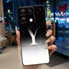 Защитный от царапин чехол для телефона Umidigi G9 5G, мягкий силикон, черный корпус, узор «Звездное небо с блестками», «Счастливая буква», «Конфетный» для пары