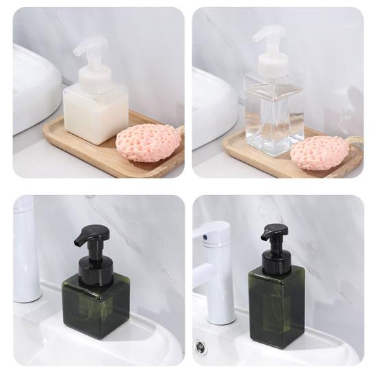 Пластиковый дозатор для мыла-пены объемом 250 мл/450 мл с защитой от протечек и возможностью повторного заполнения, создающий обильную пену