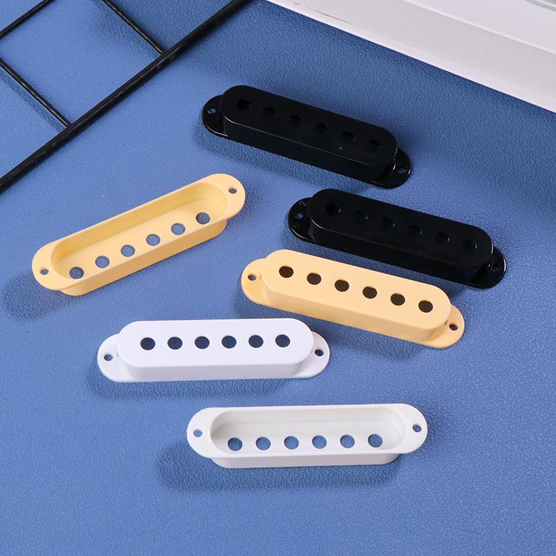 2Pcs 48/50/52Mm Guitar Multi Color Plastic Single Coil Pickup Covers Electric Guitar Pickup Lid/Shell/Top Guitar Parts