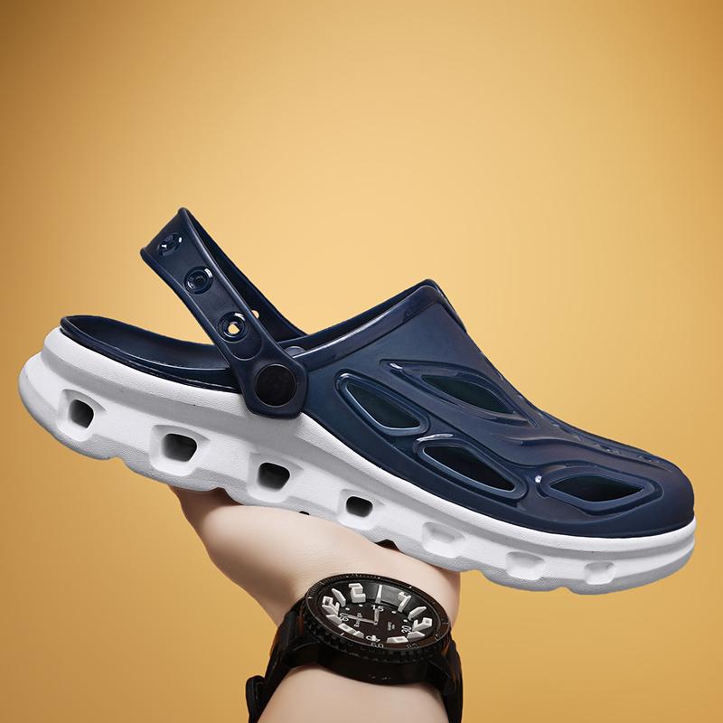 Летние мужские сандалии для сада Мужские удобные сандалии для отдыха на открытом воздухе из ЭВА Мужские пляжные тапочки Водная обувь Сандалии для бассейна