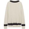 Tommy Hilfiger Sweaters Men's White YBI V-neck Moderate XM0XM05625