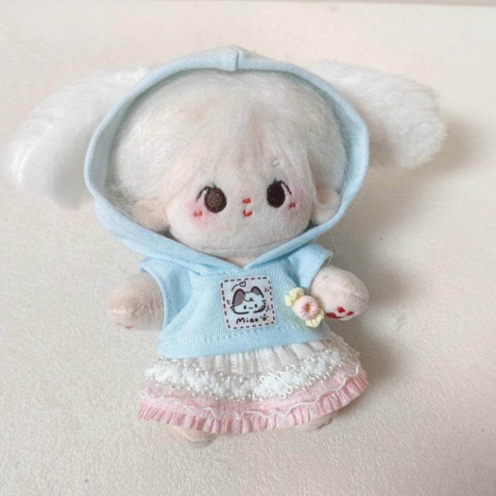 Suit 10cm Cotton Doll Clothes Hedgehog T-shirt Doll Dress Up Set Children's Gift