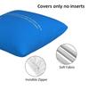 Blue Screen Of Death New 2 Pcs Square Pillowcase Pillow Cover Cushion Zip Decorative Comfort Throw Pillow For Home Sofa
