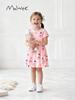 Детское осенне-зимнее платье-принцесса Malwee с милым принтом, с коротким рукавом
