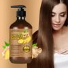 Ginger Shampoo - Cleaning and Moisturizing Hair, Strengthens & Nourishes Hair, Reduce Split Ends and Breakage - Suitable for All Hair Types,300g