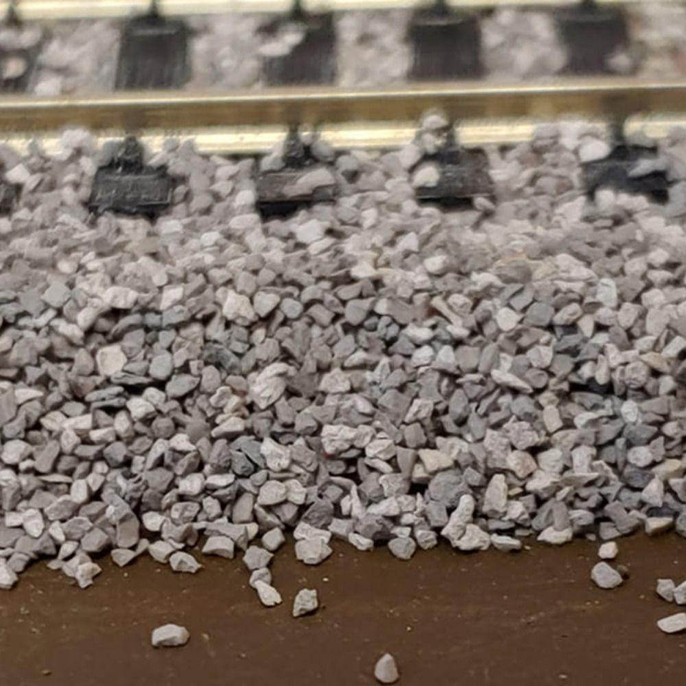 Table Fairy Garden Scenery Cobblestone Scene Model Ground Rock Stone Railway Gravel Cornerstone