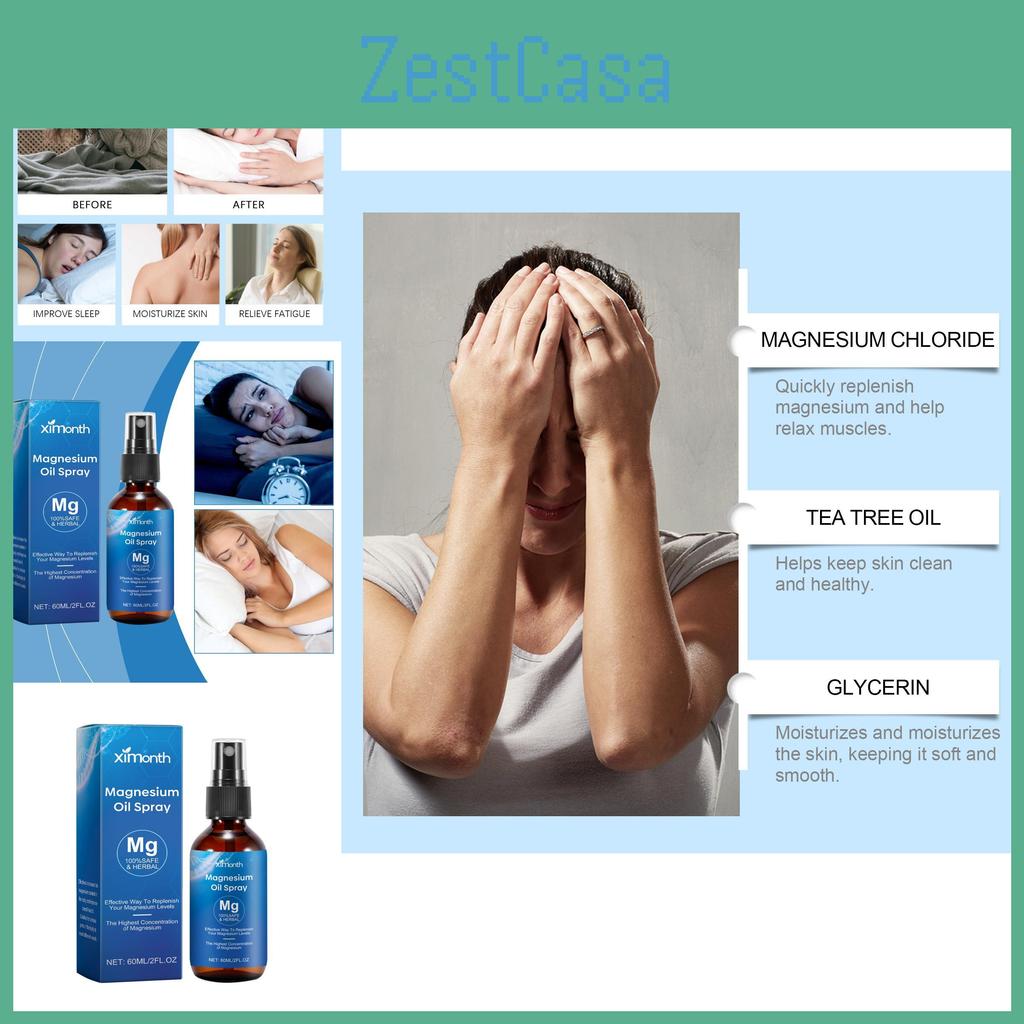 Ximonth Sleep Essential Oil Spray For Enhanced Sleep Quality And Nighttime Comfort 60ml