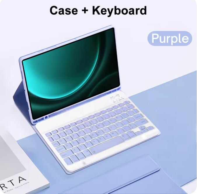 Чехол-клавиатура для iPad Air 5-го поколения 10,9 дюйма, Съемная крышка-клавиатура для iPad Air 4-го поколения 10,9 дюйма Funda