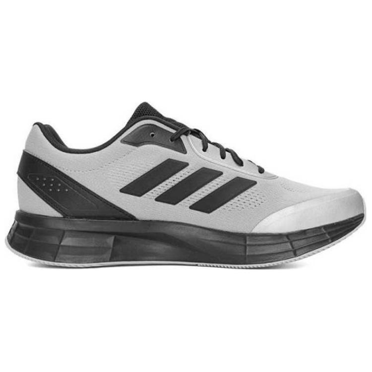 adidas Duramo Износостойкие Низкие Повседневные Беговые Кроссовки Унисекс Серый Черный JQ7501