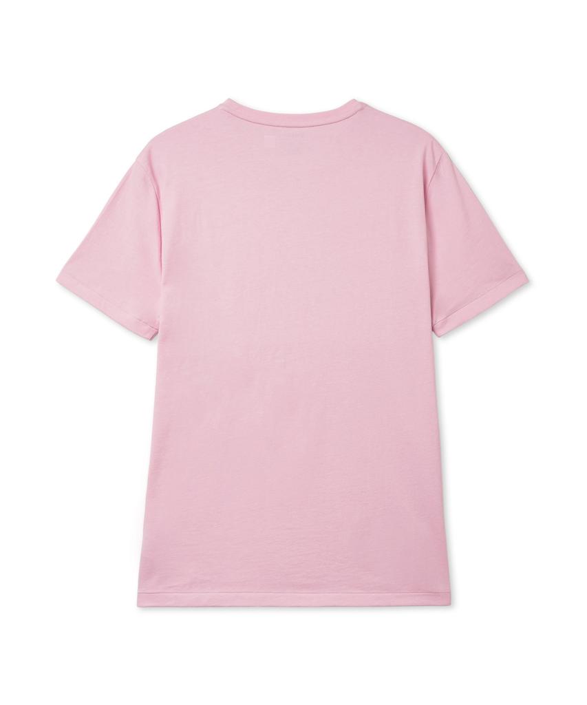 POLO RALPH LAUREN Футболка с круглым вырезом Custom Slim - Розовый