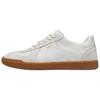COACH Ellis Cow Leather Low top Skateboard Shoes Men's Bright White (Unisex) Skate Shoes CDR20 OPI