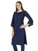 Designer Indian Bollywood Solid Top Kurta Women Cotton Kurti Casual Tunic