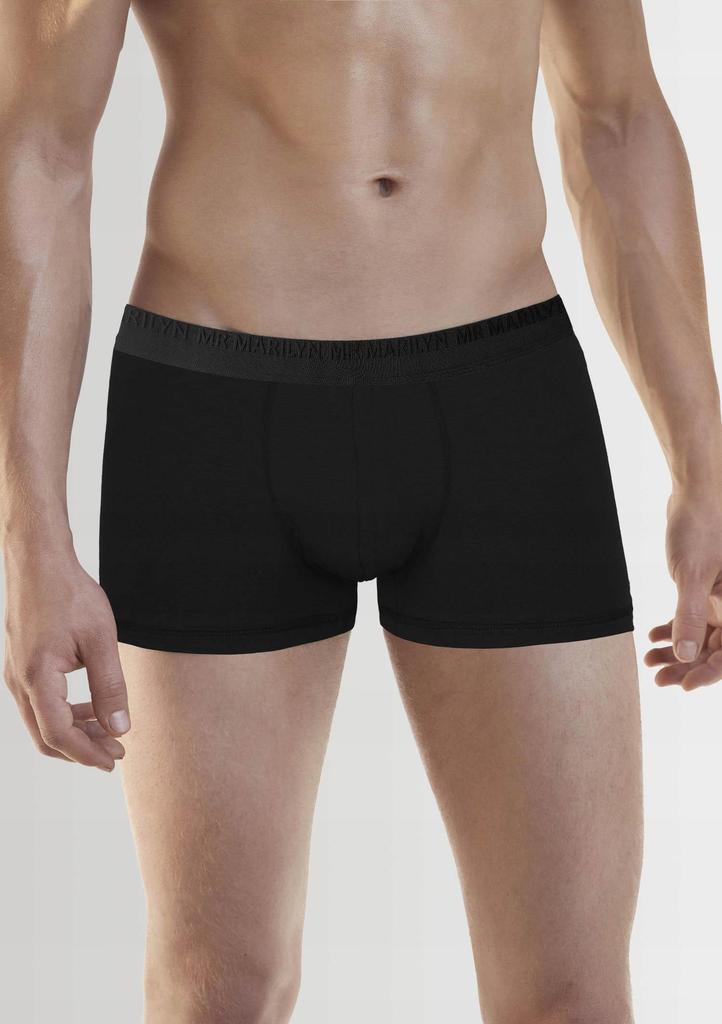 Mr. Marilyn Boxers Pro Men' Boxer Shorts, Classic, Black, Size , 1 Pair