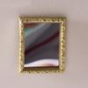 European Frame 1/12 Tiny Mini Victorian Dollhouse Mirror Miniature Ornament Furniture