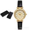 SUNLIFEX Womens Vintage Floral Dial Watch Small Round Quartz Wristwatch