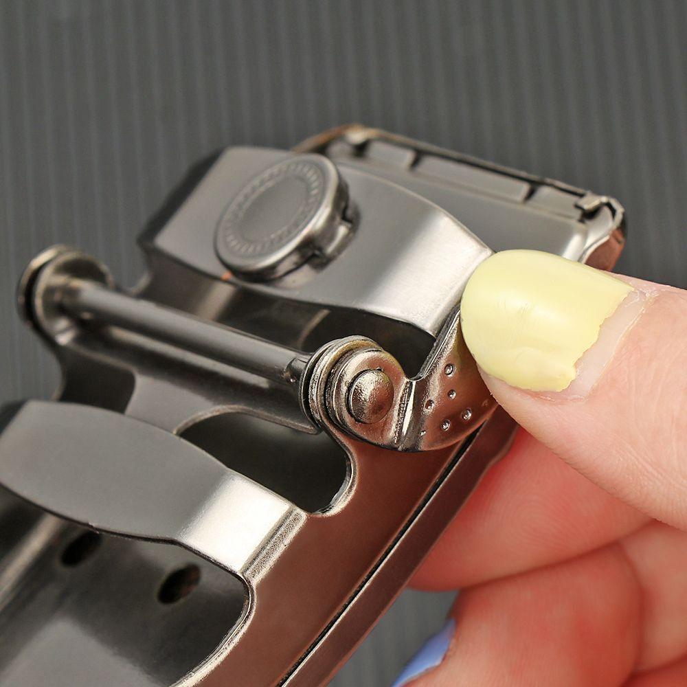 Adjustable Belt Replacement Buckle Iron Automatic Buckle Fashion Men's Belt Head Men