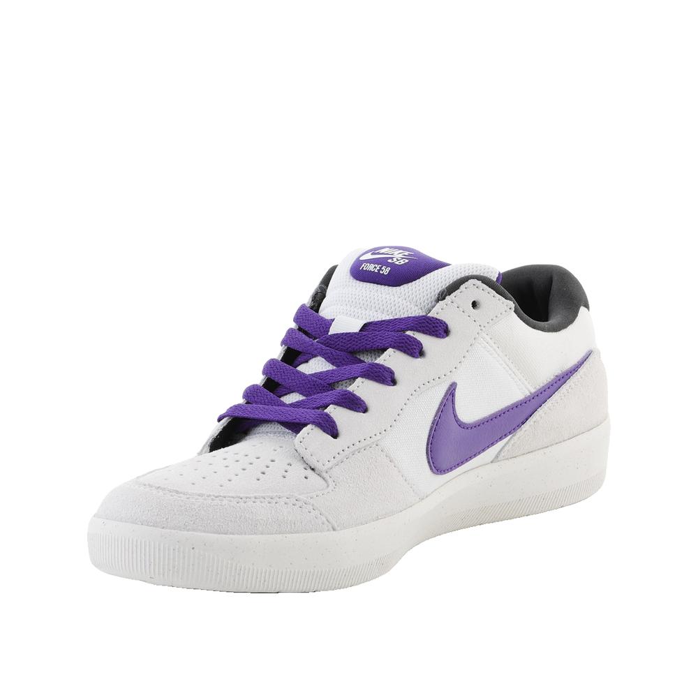 Sneakers Nike Sb Force 58 Phantom/Court Purple-Summit White