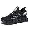 Fashion New Large Size Men's Fashion Flying Woven Sports Shoes Thick Soles Comfortable Anti-slip Wear According To Men's Shoes